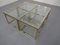 Brass & Chrome Modular Coffee Table from Maison Charles, 1960s, Image 26