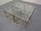 Brass & Chrome Modular Coffee Table from Maison Charles, 1960s, Image 10