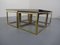 Brass & Chrome Modular Coffee Table from Maison Charles, 1960s 13
