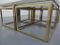 Brass & Chrome Modular Coffee Table from Maison Charles, 1960s 6