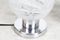 Lámparas de mesa de cristal de Murano y metal cromado de Doria Lights, años 60. Juego de 2, Imagen 9