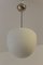 Vintage Bauhaus Style Opal Glass Ceiling Lamp, Image 4