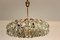 Mid-Century Gilded Leaded Crystal Chandelier from Bakalowits & Söhne, 1960s 4