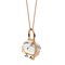 18k Solid Rose Gold Six Senses Talisman Pendant Necklace with Natural Rock Crystal by Rebecca Li, 2018 5