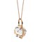18k Solid Rose Gold Six Senses Talisman Pendant Necklace with Natural Rock Crystal by Rebecca Li, 2018, Image 5