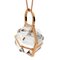 18k Solid Rose Gold Six Senses Talisman Pendant Necklace with Natural Rock Crystal by Rebecca Li, 2018 4