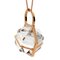 18k Solid Rose Gold Six Senses Talisman Pendant Necklace with Natural Rock Crystal by Rebecca Li, 2018, Image 4