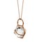 18k Solid Rose Gold Six Senses Talisman Pendant Necklace with Natural Rock Crystal by Rebecca Li, 2018, Image 6