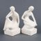 Vintage Ceramic Figural Bookends, 1970s, Set of 2 1