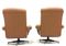 Mid-Century Swivel Lounge Chairs, 1960s, Set of 2 10