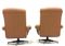 Mid-Century Swivel Lounge Chairs, 1960s, Set of 2, Image 10