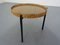 Table d'Appoint en Acier avec Plateau, 1950s 3