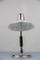 Nickel & Glass Swivel Table Lamp, 1920s 6