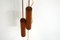 Teak & Straw Wall Light by Rupprecht Skrip for Skrip Leuchten, 1950s, Image 8