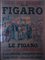 Antique French Le Figaro Illustrated Newspaper Poster by Harry Finney 7