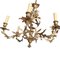 Antique Gilded Bronze 6 Light Chandelier 3