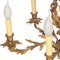 Antique Gilded Bronze 6 Light Chandelier 13