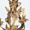 Antique Gilded Bronze 6 Light Chandelier 8