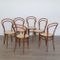 No. 14 Dining Chairs by Michael Thonet for Josef Hofmann, 1900s, Set of 6, Image 4