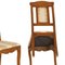 Antique Art Nouveau Walnut Side Chairs, Set of 2, Image 7