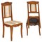 Chaises d'Appoint Antique Art Nouveau en Noyer, Set de 2 5