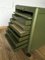 Industrial Green Chest of Drawers from Obbo, 1950s, Image 7