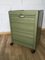 Industrieller grüner Schubladenschrank von Obbo, 1950er 1