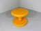 Tables d'Appoint ABS Space Age Jaunes, 1960s, Set de 2 12