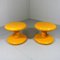 Space Age Yellow ABS Side Tables, 1960s, Set of 2 10