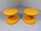 Space Age Yellow ABS Side Tables, 1960s, Set of 2 4