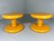 Space Age Yellow ABS Side Tables, 1960s, Set of 2 3