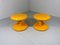 Space Age Yellow ABS Side Tables, 1960s, Set of 2 11