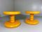 Tables d'Appoint ABS Space Age Jaunes, 1960s, Set de 2 2