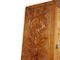 Italian Hand-Carved Walnut Wax-Polished Bookcase, 1950s, Image 9