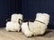 Sheepskin Armchairs by Jindřich Halabala, 1950s, Set of 2, Image 6