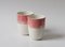 Tasses Little by Little en Porcelaine par Mãdãlina Teler pour De Ceramică, Set de 2 1