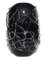 Italian Black Murano Glass Vase from Michielotto, 1990s 2