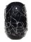 Italienische Vase aus schwarzem Muranoglas von Michielotto, 1990er 2