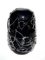 Jarrón italiano de cristal de Murano negro de Michielotto, años 90, Imagen 1