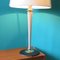 Wood & Brass Table Lamp from Mazda, 1945, Image 2
