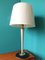Wood & Brass Table Lamp from Mazda, 1945, Image 1