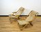 Italienische Mid-Century Liegestühle aus Bambus, 1960er, 2er Set 4