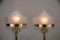 Lámparas de mesa modernistas, años 10. Juego de 2, Imagen 10