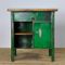 Green Industrial Worktable, 1960s 1