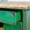 Green Industrial Worktable, 1960s 7