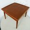 Vintage Teak Coffee Table with Raised Edges 11