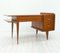 Bureau en Teck & Sapelli, Italie, 1950s 8