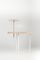 Mesa de centro ETTORE blanca de Leonardo Fortino para Formae, Imagen 4