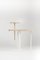 Table Basse ETTORE Blanche par Leonardo Fortino pour Formae 1