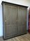 Industrial Armoire with Sliding Doors, 1930s 1